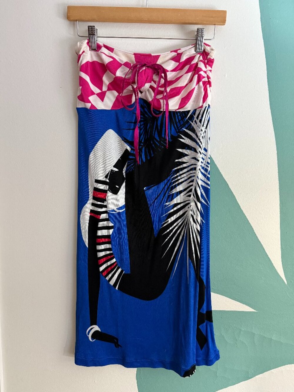 Custo Barcelona Pop Art Lady Y2K Dress- Size Small